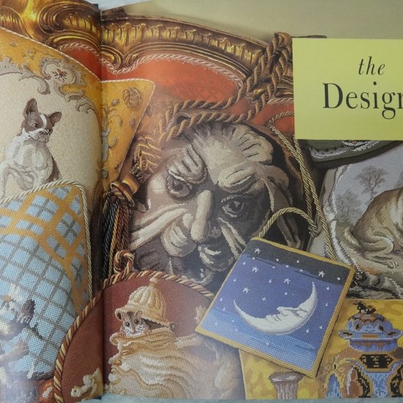 NEEDLE POINT DESIGNS BOOK BY GRAHAM RUST 135 PGS - Picture 2 of 9